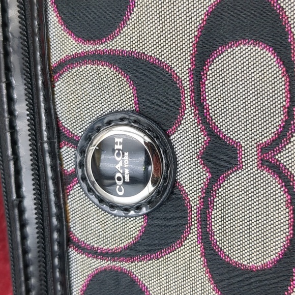 Coach black and grey canvas wallet - Picture 11 of 14